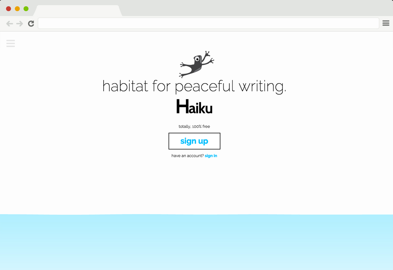 Haiku Screenshot
